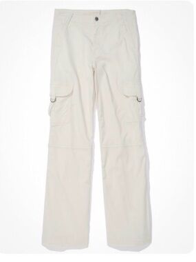 AE Dreamy Drape High Rise Baggy Wide Cargo Pants